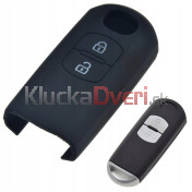 Silikonový obal, púzdro kľúča, pre Mazda 2, 3, 5, 6, RX-8, CX-7 čierny a