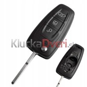 Obal kľúča, holokľúč pre Ford Tourneo Custom, 3-tlačidla