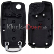 Obal kľúča, holokľúč Audi A2 A3 A4 A6 A8 TT Q3 Q5 Q7 3-tlačidla a