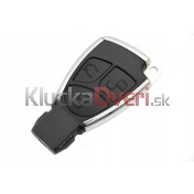 Obal kľúča, holokľúč pre Mercedes W164 ML-Trieda, trojtlačítkový