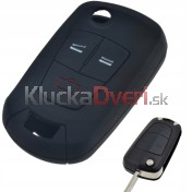 Silikonový obal, púzdro kľúča, čierny Opel Astra Corsa D Vectra C FL Zafira B a