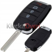 Obal kľúča, holokľúč pre Kia Soul Optima Sportage štvortlačítkový