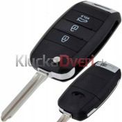Obal kľúča, holokľúč pre Kia Cerato, trojtlačítkový Hrot: HYN14R
