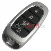 Obal kľúča, holokľúč pre Hyundai Sonata, štvortlačítkový s elektronikou 20-21 Keyless