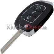 Obal kľúča, holokľúč pre Hyundai Sonata, trojtlačítkový s elektronikou 14-16
