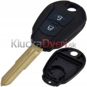 Obal kľúča, holokľúč pre Hyundai Santa Fe, dvojtlačítkový Hrot: HYN12