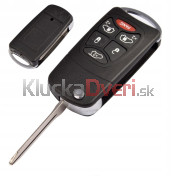 Obal kľúča, holokľúč pre Chrysler 6-tlačidla Hrot: CY24 a