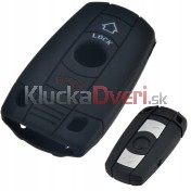 Silikonový obal, púzdro kľúča, čierny pre BMW a