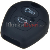 Silikonový obal, púzdro kľúča, čierny pre FORD