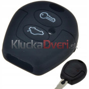 Silikonový obal, púzdro kľúča, čierny pre FORD a
