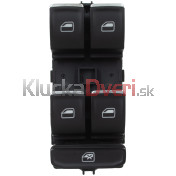 Ovládanie vypínač sťahovania okien ľavý Seat Leon III 5G0959857A b