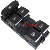 Ovládanie vypínač sťahovania okien ľavý Škoda Superb III 5G0959857A c