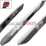 Spínač, mikrospínač, kľučka, lišta zadných kufrových dverí BMW rad 5 combi, 51138185790 chróm b