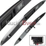 Spínač, mikrospínač, kľučka, lišta zadných kufrových dverí Mini Roadster, 51132753603 chróm b
