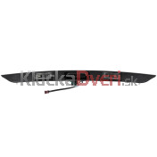 Spínač, mikrospínač, kľučka, lišta zadných kufrových dverí BMW rad 5 combi, 51138185790 čierny lesk a
