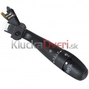 Vypínač, prepínač, spínač, páčka pre ovládanie stieračov bez funkcie AUTO Peugeot 1007 96477599