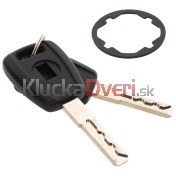 Vložka zámku, kompletná, pravé predné dvere, 2x kľúč Citroen Jumper 9170V5 e