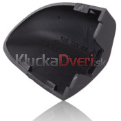 Záslepka vonkajšej kľučky dverí, bez otvoru VW Passat B7 pravá, čierna 3C0837880A c