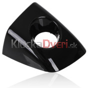 Záslepka vonkajšej kľučky dverí, čierna s otvorom ľavá Audi A6 11-18