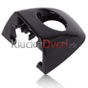 Záslepka vonkajšej kľučky dverí, čierna s otvorom ľavá Audi A7 11-18 a