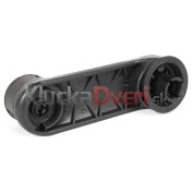 Kľučka okna Renault Clio 96-08 sivá a