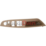 Sada madla, rúčky, držiaky, úchyty predné vnútorné dvere, ľavá + pravá strana, BMW rad 5, 7 ks, béžová b