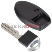 Obal kľúča, holokľúč Nissan Note, Navara NP300, NV200, Pathfinder III, Tiida, X-Trail III, 3-tlačítkový, 2014DJ0559 c