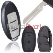 Obal kľúča, holokľúč Nissan Qashqai, Juke, Leaf, Micra IV, Murano III, 3-tlačítkový, 2014DJ0559 f