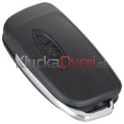 Obal kľúča, holokľúč pre Ford C-Max, Fiesta, Focus II, Fusion, Galaxy, 3-tlačítkový a