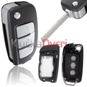 Obal kľúča, holokľúč pre Ford Ka, Kuga, Mondeo, S-Max, Transit, 3-tlačítkový  f
