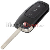 Obal kľúča, holokľúč pre Ford Galaxy II, Mondeo IV, S-MAX, Transit Courier, 3-tlačítkový, 06 -16 b