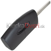 Obal kľúča, holokľúč pre Ford C-Max, Fiesta, Focus II, Fusion, Galaxy, 3-tlačítkový c