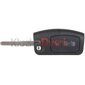 Obal kľúča, holokľúč pre Ford C-Max, Fiesta, Focus II, Fusion, Galaxy, 3-tlačítkový  f