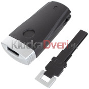 Obal kľúča, holokľúč pre VW Passat B7 trojtlačítkový HU66 c