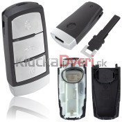 Obal kľúča, holokľúč pre VW Passat B7 trojtlačítkový HU66 e