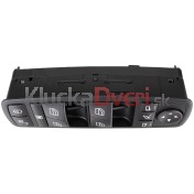 Ovládanie vypínač sťahovania okien, zrkadiel Mercedes GL-Trieda A1698206710 c