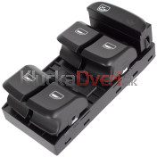 Ovládanie vypínač sťahovania okien Audi Q5, 8K0959851V10 a