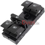 Ovládanie vypínač sťahovania okien Škoda Fabia II, 5JD959858 b