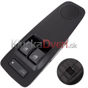 Ovládanie vypínač sťahovania okien so spínačom zamykania dverí Citroen Jumper II 735421710 d