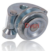 Vozík, pánt bočné posuvné pravé dvere, horný Mercedes BUS 207-410, 77-96