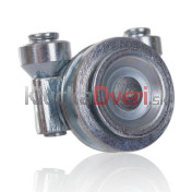 Vozík, pánt bočné posuvné pravé dvere, horný Mercedes BUS 207-410, 77-96 e