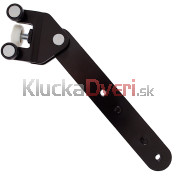 Vozík, pánt bočné posuvné dvere pravé, dolný Citroen Jumpy III 9808075880 d