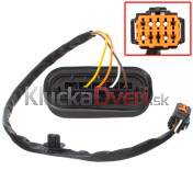 Kontakt bočné posuvné dvere Nissan NV400 od 2010, 4 piny a