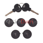 Sada vložiek zámkov dverí 5 ks Fiat Ulysee 94-03