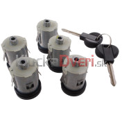 Sada vložiek zámkov dverí 5 ks Fiat Scudo 96-06 a